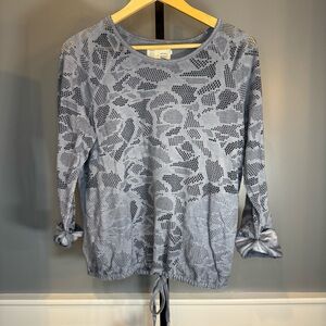 Anthropologie Saturday Sunday Rinona Tie Front Top XS